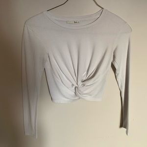 Long sleeve knot sweater size small